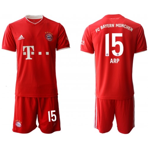 FC Bayern München Dres Jann-Fiete Arp 15 Dječji Domaći 2020/21 Kratkih Rukava FC Bayern München Dres Jann-Fiete Arp 15 Dječji Domaći 2020/21 Kratkih Rukava